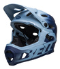 Kask full face BELL SUPER DH MIPS SPHERICAL matte light blue navy