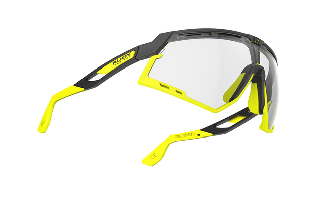 Okulary Rudy Project DEFENDER BLACK MATTE / YELLOW FLUO - IMPACTX™ 2 LASER BLACK