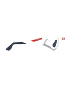 Zestaw do kastomizacji Rudy Project DEFENDER AVIO-WHITE/RED FLUO