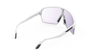 Okulary Rudy Project SPINSHIELD AIR WHITE MATTE - Impactx™ Photochromic 2 Laser Purple