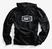 Bluza męska 100% ESSENTIAL Hooded Pullover Sweatshirt Black