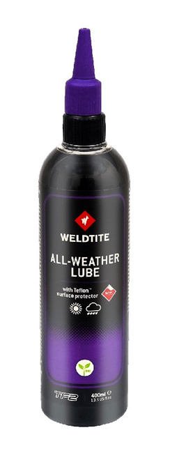 Olej do łańcucha WELDTITE All-weather Lube with Teflon™ 400ml (warunki suche i mokre)