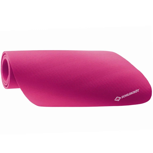 Mata do ćwiczeń  Fitness Mat różowa 180x61x1cm - Schildkröt