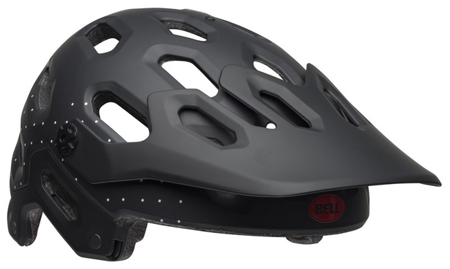 Kask mtb BELL SUPER 3 virago matte black white crimson roz. S (52-56 cm)