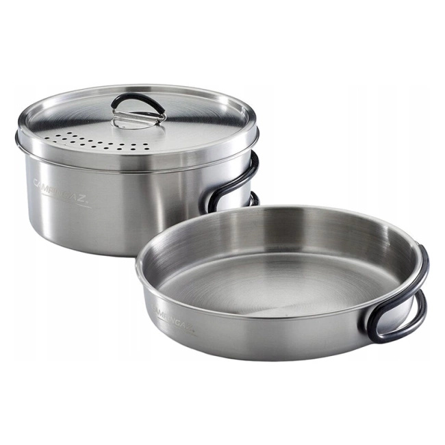 Zestaw Naczyń Stalowych Coleman Stainless Steel Trekking Kit