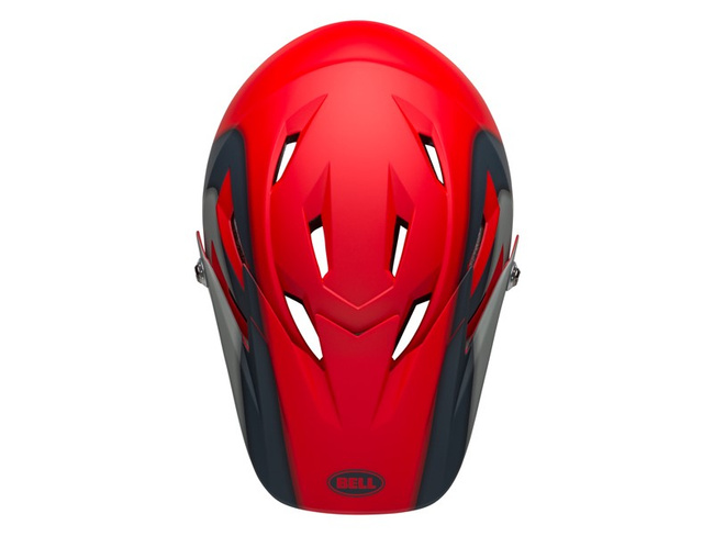 Kask full face BELL SANCTION presences matte crimson slate gray.