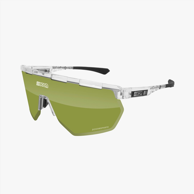 Okulary Scicon Aerowing Crystal Gloss - Scnpp Green Trail