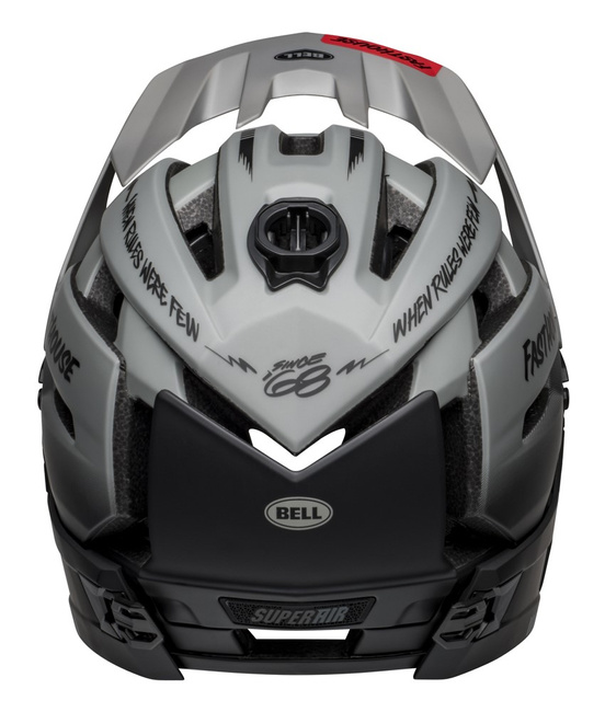 Kask full face BELL SUPER AIR R MIPS SPHERICAL matte gray black fasthouse