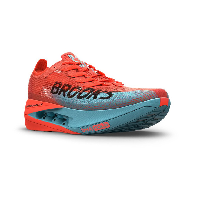 Buty do biegania Hyperion Elite 5 na asfalt unisex czerwone - Brooks-Running
