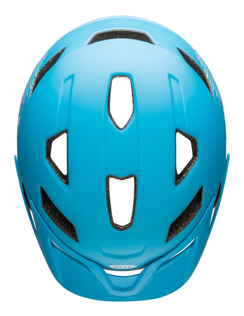 Kask dziecięcy BELL SIDETRACK matte light blue chapelle roz. Uniwersalny (47–54 cm)