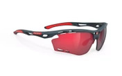 Okulary Rudy Project Propulse Charcoal Matte - Multilaser Red