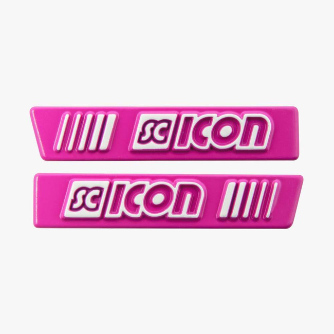 Logo SCICON LOGO METAL KIT AEROWING/AEROSHADE Pink/White