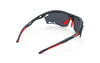 Okulary Rudy Project Propulse Charcoal Matte - Multilaser Red