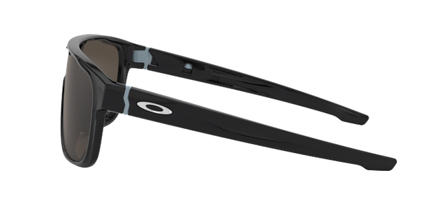Oakley Crossrange Shield - Polished Black - Warm Grey - OO9387-0131 - Okulary przeciwsłoneczne