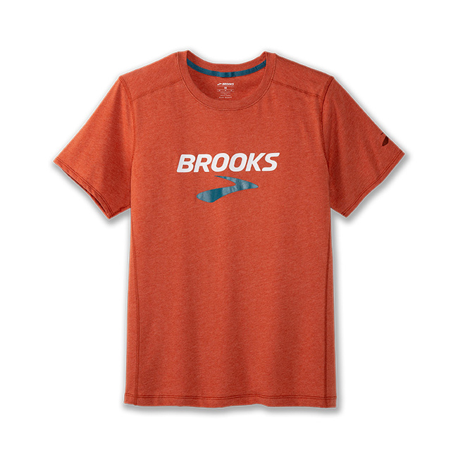 Distance Short Sleeve 2.0 Męska Koszulka Do Biegania - Brooks-Running
