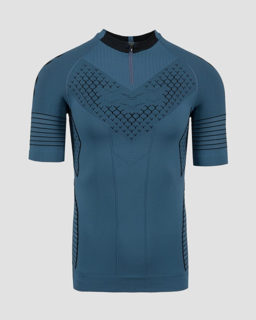 Koszulka Męska X-Bionic Twyce Race Shirt Slate Blue/X Black