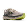 Buty do biegania męskie Cascadia 19 w terenie jasnoszare