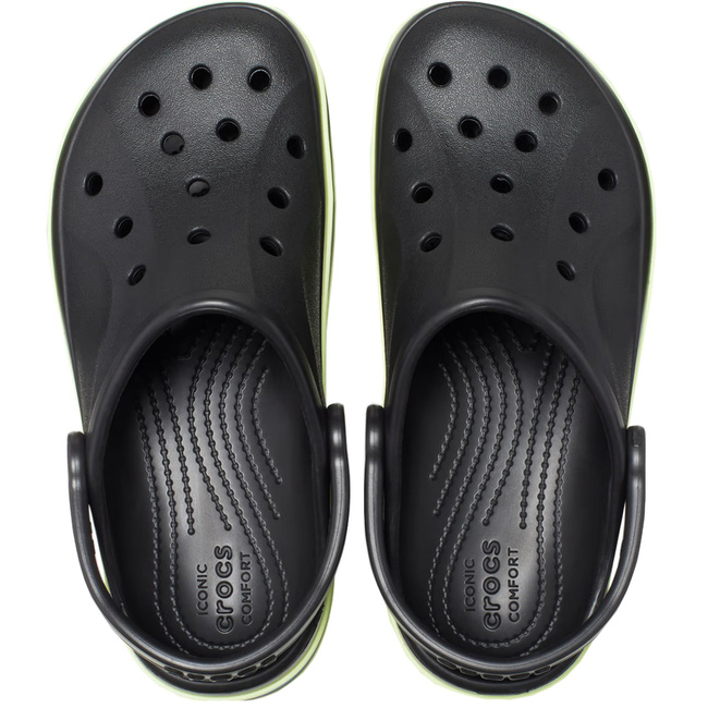 Chodaki dla dzieci Crocs BayBand Clog T czarne 208322 0C4