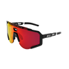 Okulary Scicon Aeroscope Black Gloss - Scnpp Multimirror Red.