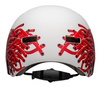 Kask juniorski BELL SPAN matte white eyes