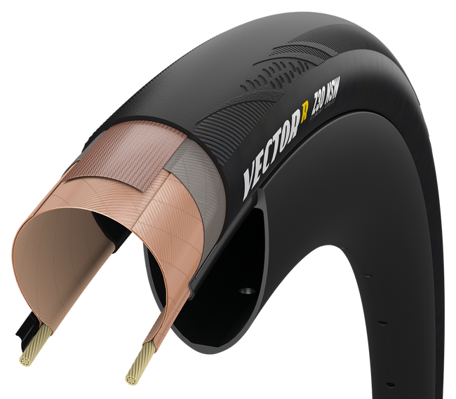 Opona Goodyear - Vector R Z30 Nsw Tubeless Complete 700x30/30-622 k. Blk.
