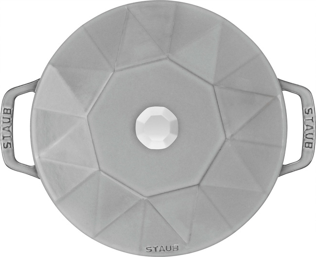 Staub Special Cocotte Garnek Żeliwny Diament 2.8 Ltr, Szary