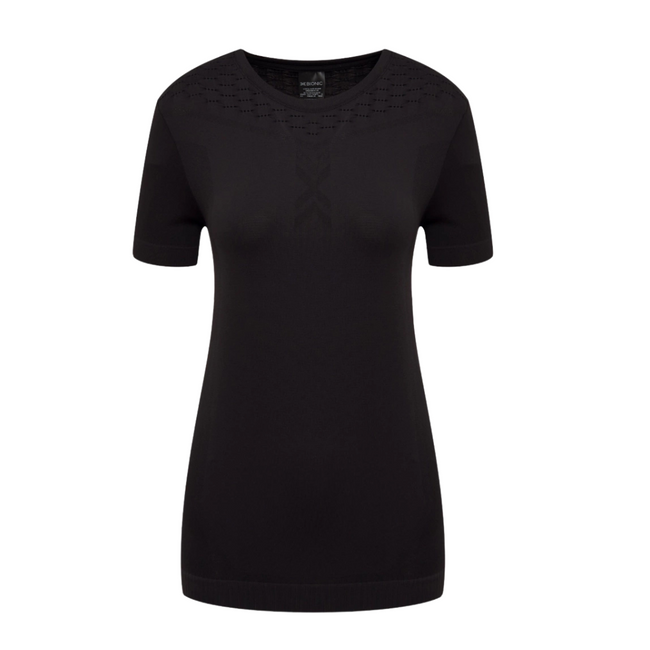 Koszulka Damska X-Bionic X-ential Shirt Ss X Black Wmn