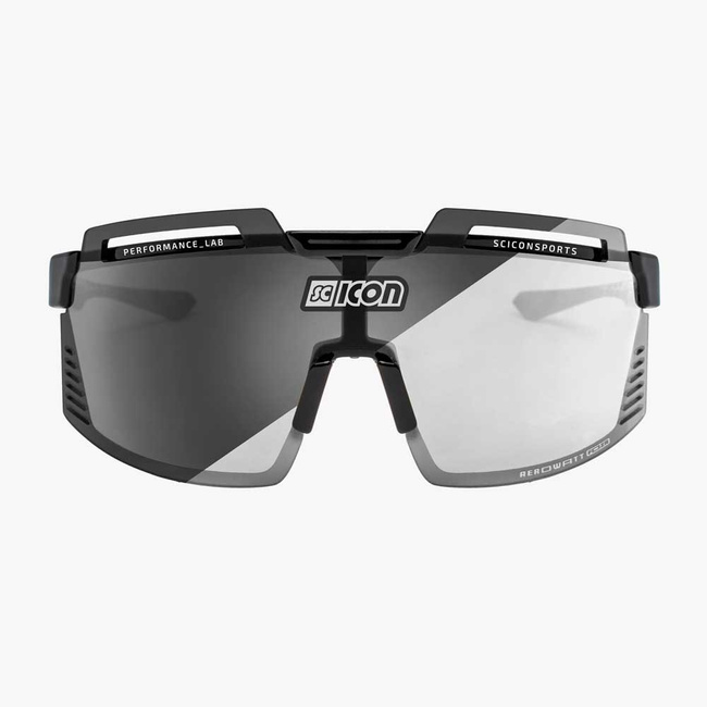 Okulary Scicon Aerowatt Foza Black Gloss - Scnpp Photocromic Silver