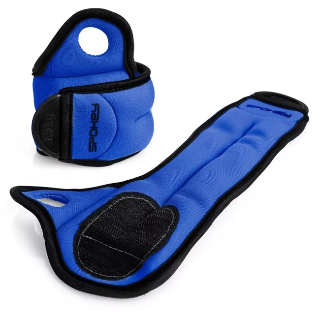 Obciążenia na rzep na nadgarstki COM FORM IV 2 x 1,5 kg - Spokey 