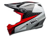 Kask full face BELL FULL-9 CARBON gloss white black hibiscus rio roz. M (55–57 cm)