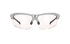 Okulary Rudy Project Keyblade Running Light Grey Matte - Impactx 2 Red
