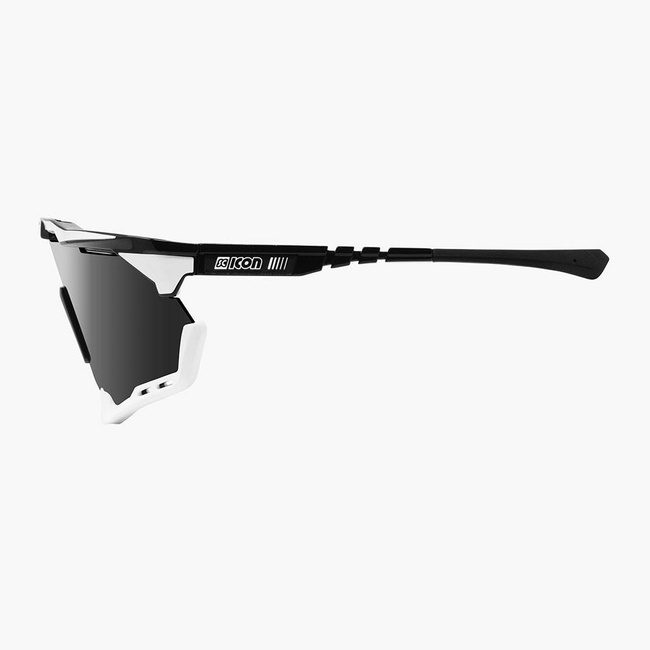 Okulary SCICON AEROSHADE XL Black Gloss White Bolt /White - SCNPP Multimirror Silver