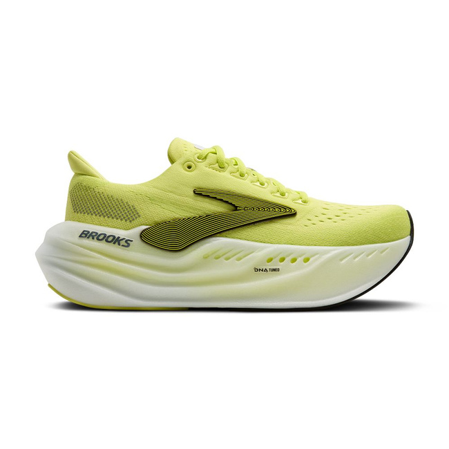 Buty do biegania damskie Glycerin max na asfalt limonkowe