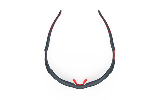 Okulary Rudy Project Propulse Charcoal Matte - Multilaser Red