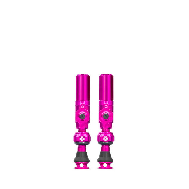 Muc-off Big Bore Hybrid Schrader 30mm Pink - Wentyle Bezrdzeniowe Tubeless 30mm Różowe.