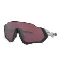 Oakley Flight Jacket - Matte Black/Sliver - Prizm Road Black- 009401-0937 - okulary przeciwsłoneczne