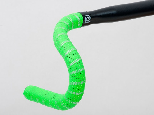 Owijka na kierownicę BIKE RIBBON EOLO SOFT gr.2,5mm fluo zielona