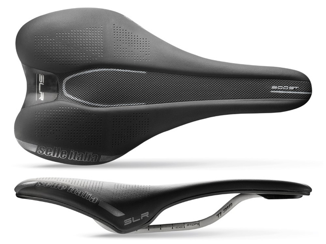 Siodło SELLE ITALIA SLR BOOST TI316, L (id match L1), TI 316 Rail, Fibra-Tek, 178g