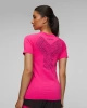 Koszulka Damska X-Bionic Twyce Run Shirt Neo Pink/X Black