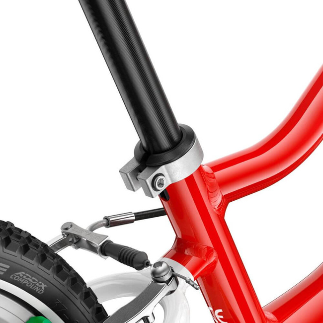 Czerwony rowerek biegowy Woom 1 Plus