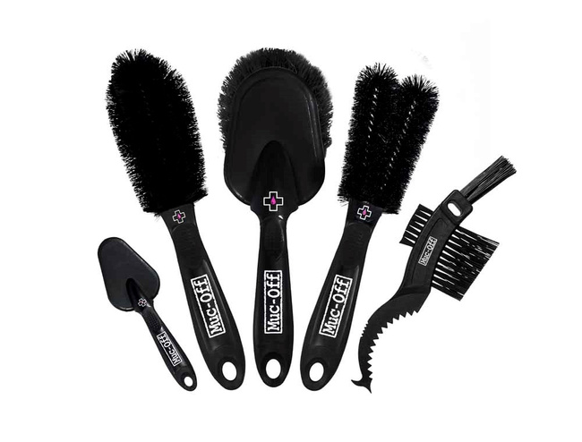 Muc-Off zestaw 5 szczotek Premium Brush Set