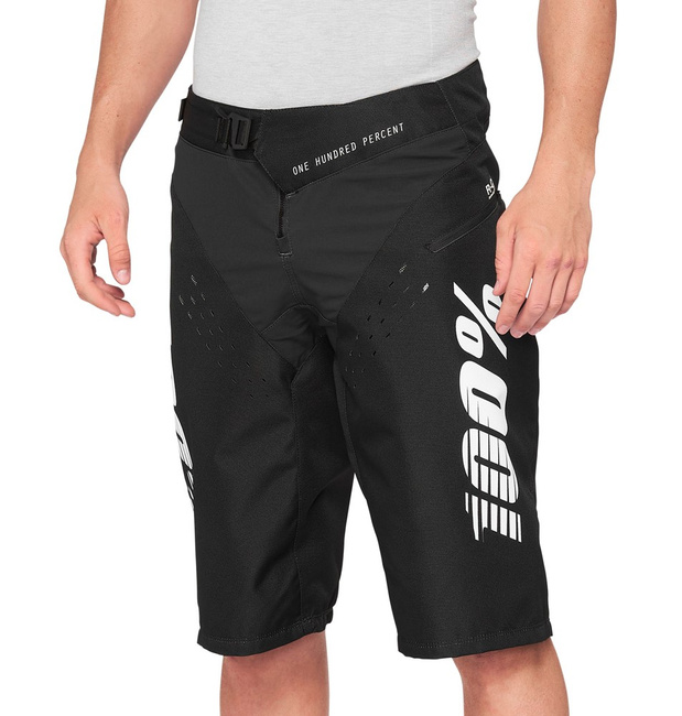 Szorty juniorskie 100% R-CORE Youth Shorts black