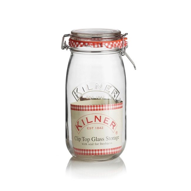 Słoik 1,5 l. Round Clip Top Jar   - KILNER