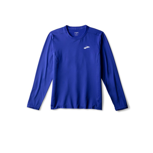 Męska koszulka do biegania Atmosphere Long Sleeve 3.0 Niebieska - Brooks-Running