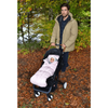 Śpiwór zimowy wodoodporny do wózka 6-24m Footmuff Soft Pink - Red Castle