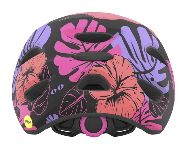 Kask dziecięcy GIRO SCAMP INTEGRATED MIPS matte black floral