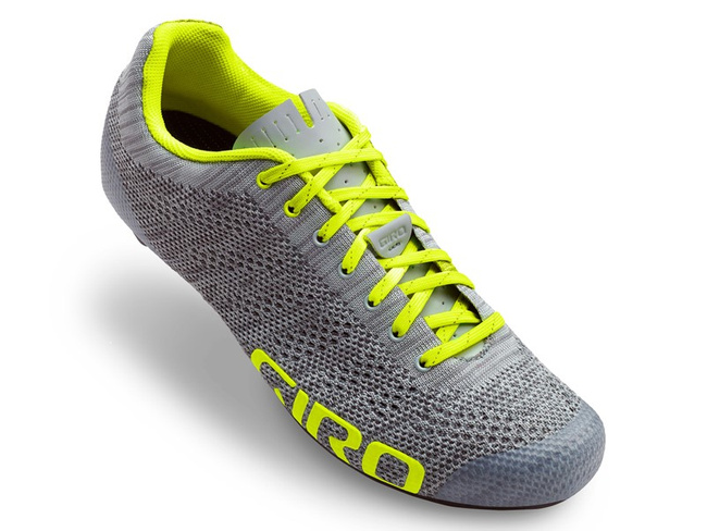 Buty męskie GIRO EMPIRE E70 KNIT grey heather highlight yellow