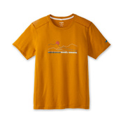 Distance Short Sleeve 2.0 Męska Koszulka Do Biegania - Brooks-Running