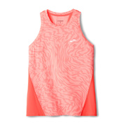 Damska Koszulka Do Biegania Sprint Free Tank 3.0 Różowa - Brooks-Running