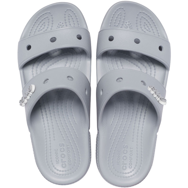 Klapki Crocs Classic szare 206761 007